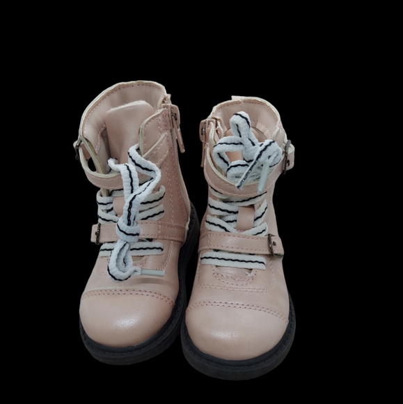 Carter's Lydia Blush Pink Boots Toddler Girl's Size 4M NWOT - Picture 4 of 8